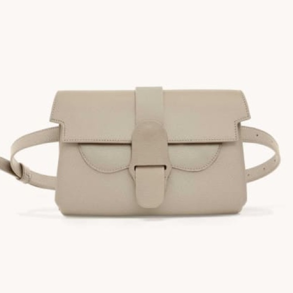 Senreve Aria Belt Bag Pebbled / Sand